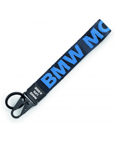 BMW klíčenka MAKE LIFE A RIDE 24 black/blue
