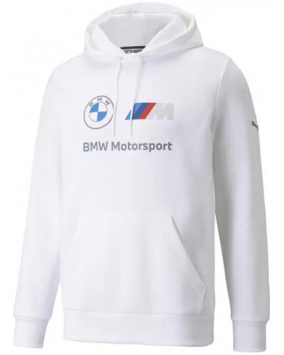 BMW mikina PUMA MMS Essentials white