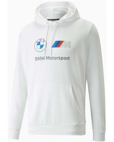 BMW mikina PUMA MMS Training white