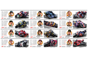 BONMOTO kalendář MOTO GP 2024 Stolní