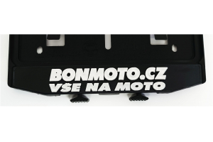BONMOTO rámček na ŠPZ 3D black/chrome