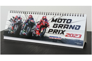 BONMOTO kalendář MOTO GP 2023 Stolní