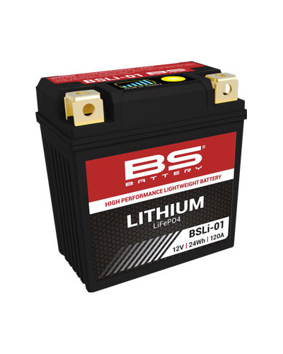 BS-BATTERY lítiová motocyklová batéria BSLI-01
