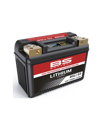 BS-BATTERY lithiová motocyklová baterie BSLI-03