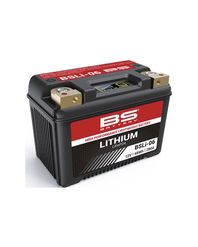 BS-BATTERY lithiová motocyklová baterie BSLI-06