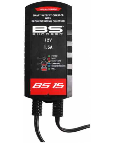 BS-BATTERY nabíječka baterií SMART BS15 12V 1500mA