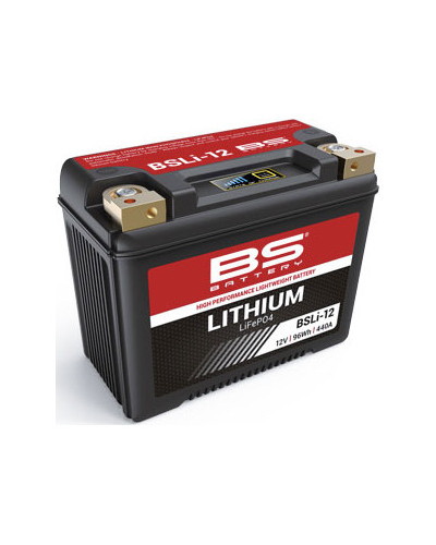 BS-BATTERY lítiová motocyklová batéria BSLI-12