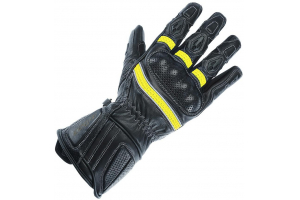 BÜSE rukavice  PIT LANE PRO Sport dámske black / fluo yellow