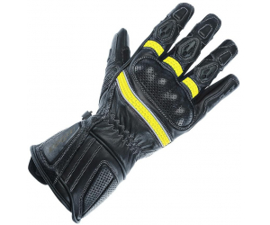 BÜSE rukavice PIT LANE PRO Sport dámské black/fluo yellow