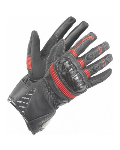 BÜSE rukavice MISANO black/red
