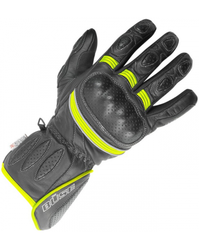 BÜSE rukavice PIT LANE black/fluo yellow