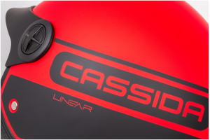 CASSIDA přilba Handy Plus Linear červená matná/černá 2024