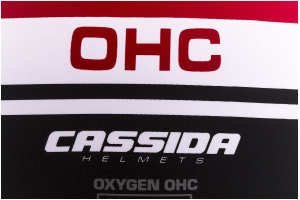 CASSIDA přilba OXYGEN Jawa OHC 23 matt red/black/white
