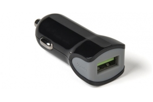 CELLY autonabíjačka TURBO s USB výstupom 2,4A black