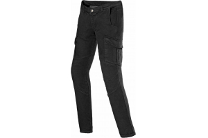 CLOVER nohavice jeans CARGO PRO black