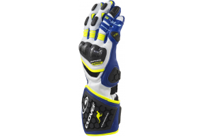 CLOVER rukavice RS-9 white/yellow/blue
