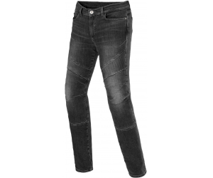 CLOVER kalhoty jeans SYS PRO-2 black stone washed