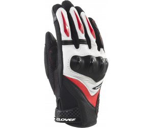 CLOVER rukavice RAPTOR-3 black/white/red