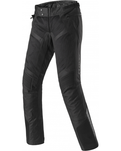 CLOVER kalhoty VENTOURING-3 WP black/black