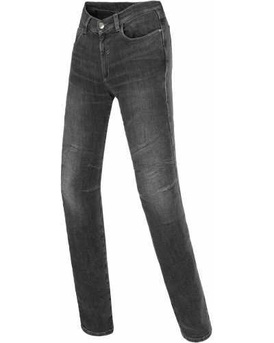 CLOVER kalhoty jeans SYS-5 dámské black stone washed
