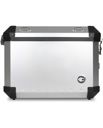 COOCASE boční kufry X2 Aluminium Silver