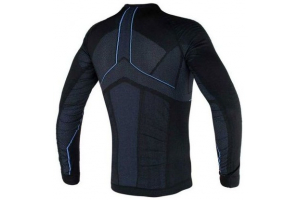 DAINESE tričko D-CORE AERO LS Funkčné black/cobalt blue