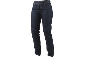 DAINESE kalhoty jeans QUEENSVILLE REG. dámské aramid/denim