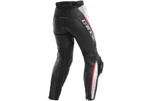 DAINESE kalhoty DELTA 3 LADY dámské black/white/red
