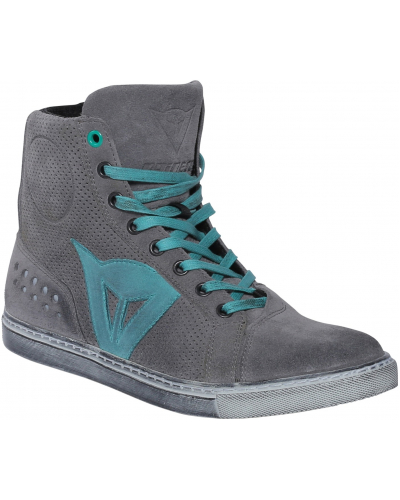 DAINESE topánky STREET BIKER AIR dámske grey / aquamarine