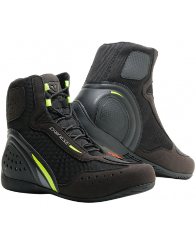 DAINESE boty MOTORSHOE D1 D-WP black/fluo-yellow/anthracite
