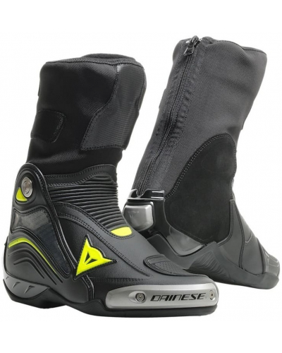 DAINESE topánky AXIAL D1 black / fluo yellow