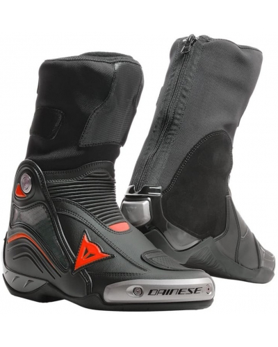 DAINESE boty AXIAL D1 black/fluo red