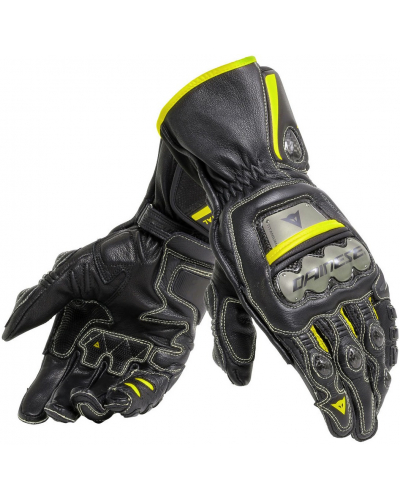 DAINESE rukavice FULL METAL 6 black/fluo-yellow