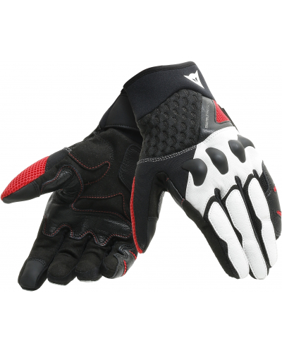 DAINESE rukavice X-MOTO black/white/lava-red