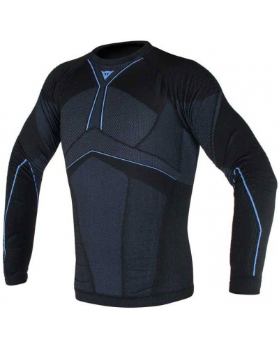 DAINESE tričko D-CORE AERO LS Funkčné black/cobalt blue