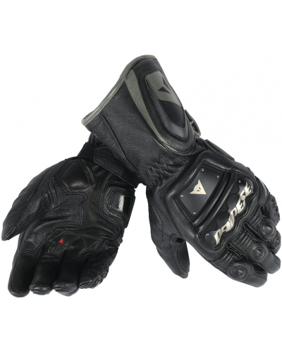 DAINESE rukavice 4 STROKE LONG Black / Black / Black