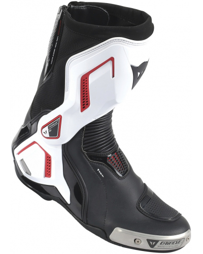 DAINESE topánky TORQUE D1 AIR Black / White / lava red