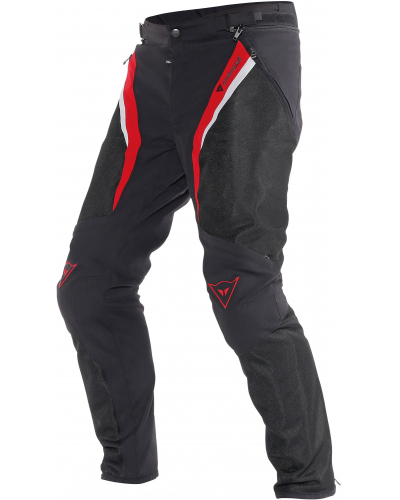 DAINESE kalhoty DRAKE SUPER AIR TEX black/red/white