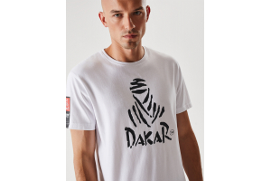 DAKAR tričko DKR 0122 white