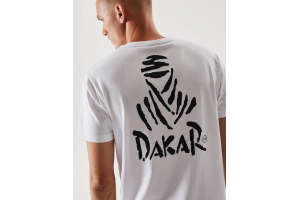 DAKAR tričko DKR 0422 white