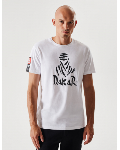DAKAR tričko DKR 0122 white