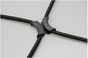 DAYTONA gumicuk do kríža s robustnými plastovými hákmi nastaviteľná dĺžka max 100 cm