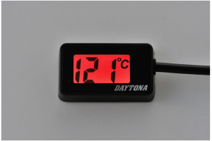 DAYTONA ukazovateľ teploty oleja TEMP METER LCD black