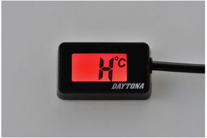 DAYTONA ukazovateľ teploty oleja TEMP METER LCD black