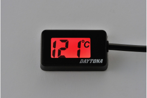 DAYTONA ukazatel teploty oleje TEMP METER LCD black