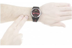 FERRARI hodinky REDREV T black/red