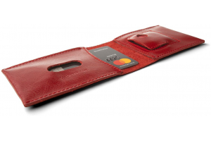 FIXED peněženka SMILE WALLET red