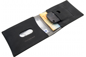 FIXED peněženka SMILE WALLET black