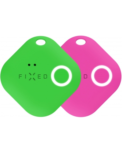 FIXED hľadač kľúčov SMART TRACKER Smile Motion Duo Pack green / pink