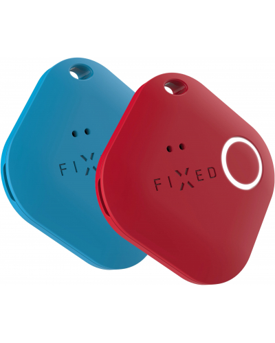 FIXED hľadač kľúčov SMART TRACKER Smile PRO Duo Pack blue/red